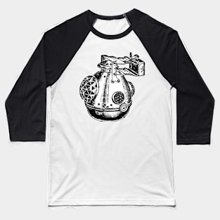 Vintage Cycle Ball Lamp Baseball T-Shirt